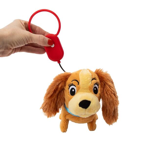 🔥Lady and The Tramp Disney Tramp Wired Leash Controlled Plush BNWT💥 - Picture 2 of 4